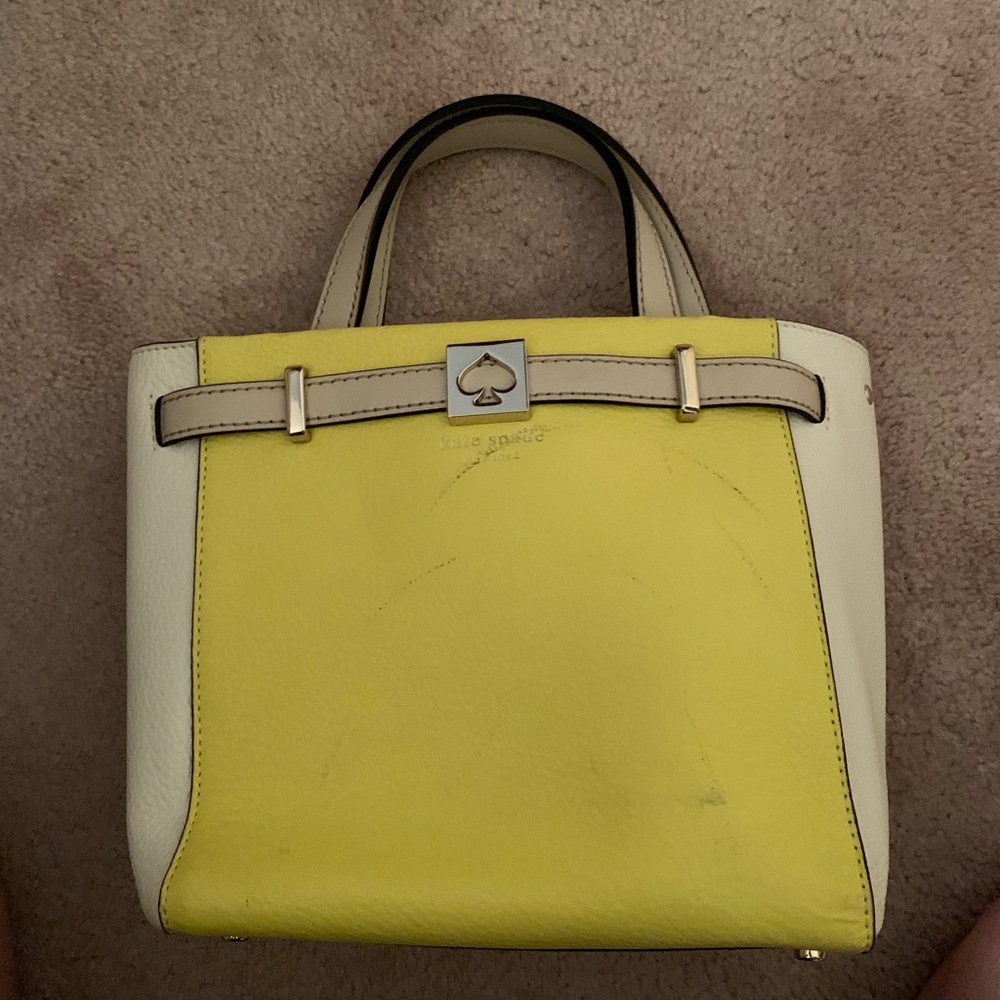 Kate spade white and yellow bag - Picture 4 of 5
